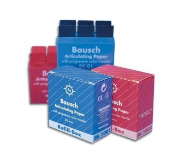 Артикуляционная бумага Bausch ВК 200 мкрн, 300 л