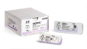 Викрил неокрашенный W9510Т