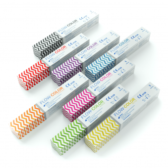 Flow-Color (Флоу Колор) цветной жидкотекучий материал с фтором