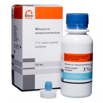 Гипохлорит натрия 3%, Tehnodent